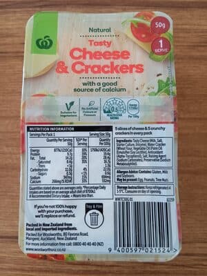 Tasty Cheese & Crackers