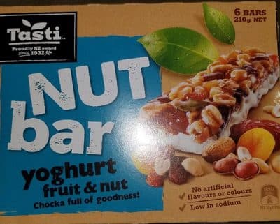 Tasti Nut Bar Yoghurt Fruit & Nut