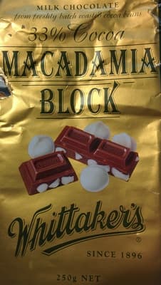 Cocoa Macadamia Block