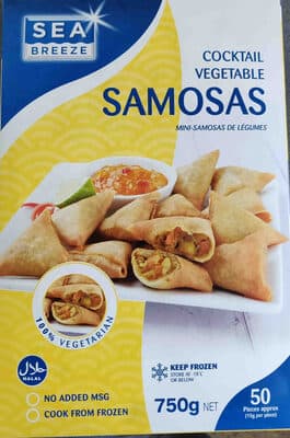 Cocktail vegetable Samosas