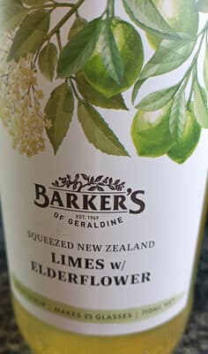 Limes With Elderflower