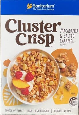 Cluster Crisp Macadamia & Salted Caramel