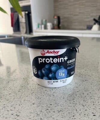 Anchor Protein+ Greek Style Yoghurt Blueberry