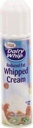 Reduced Fat Whipped Cream