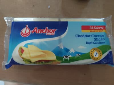Anchor Sliced Cheddar cheese