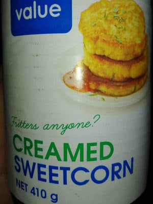 Creamed Sweetcorn