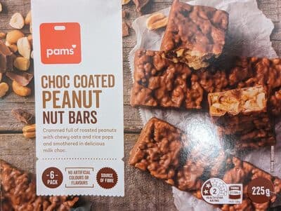 Choc Coated Peanuts Nut Bars