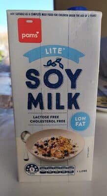 Lite soy milk