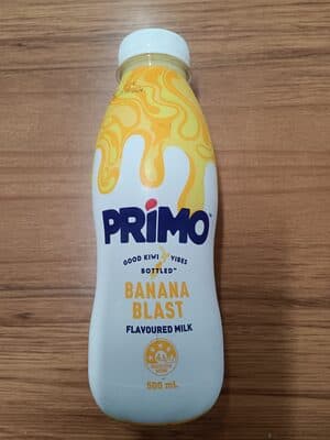 Banana Blast Flavored Milk