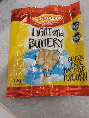Light and Buttery Gluten Free Air Popped Popcorn
