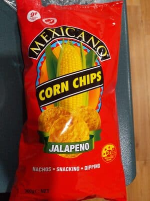 Mexicana Corn Chips Jalapeno