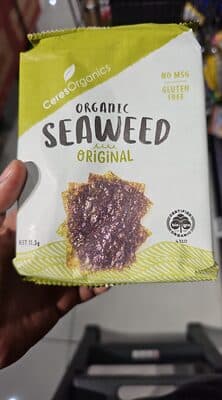 Organic Seaweed. Original Snack