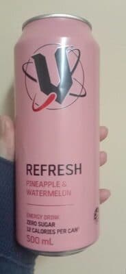 V refresh - pineapple and watermelon