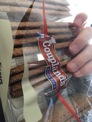 Spicy bran fingers
