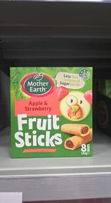 Fruit sticks apple & strawberry