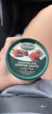 Delmaine chocolate dipping sauce