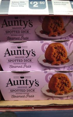 Auntys Spotted Dick Puddings