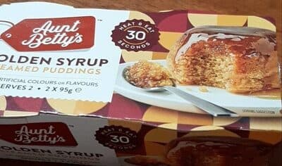 Golden Syrup Steamed Puddings