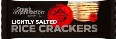 Organisation Lightly Salted Rice Crackers