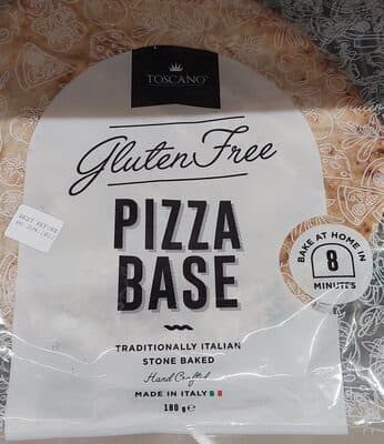 Gluten free pizza base