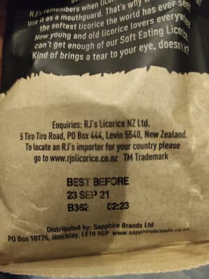 RJ's Original Licorice