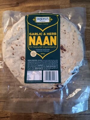 Garlic and Herb Naan
