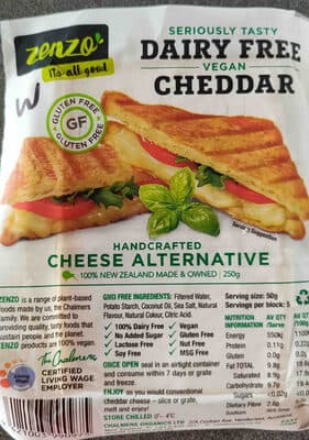 Dairy Free Cheddar