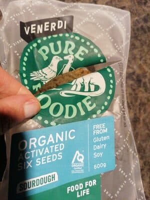 Organic Activated Six Seeds Bread