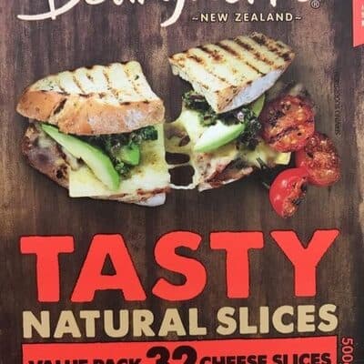 Tasty cheese slice