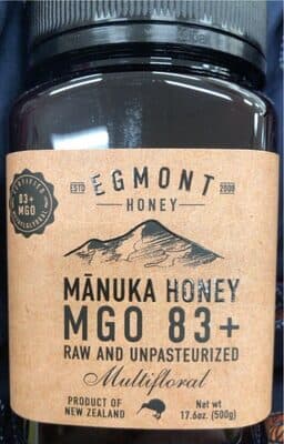 Manuka Honey MGO 83+