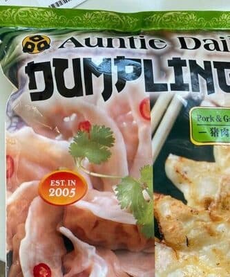 Pork & Garlic Chive Dumplings