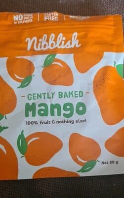 Gently Baked Mango