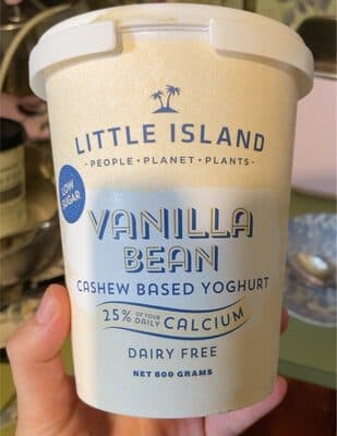 Vanilla Bean Cashew Based Yoghurt