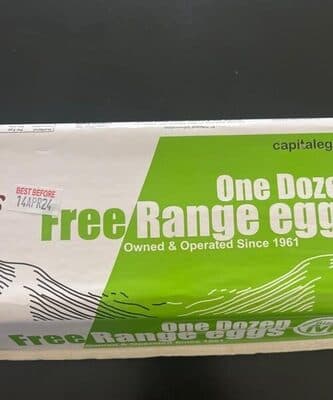 Free range eggs