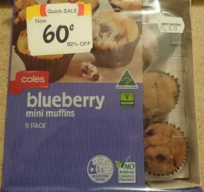 Blueberry Mini Muffins