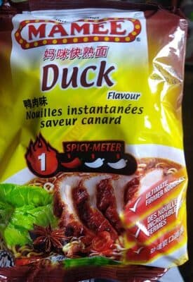 Nouilles instantanes saveur canard
