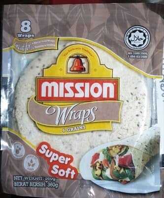 Wraps 6 grains