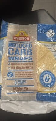 Reduced carb wrap