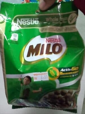 Milo Chocolate and Malt Flavoured Wheat Balls Breakfast Cereal