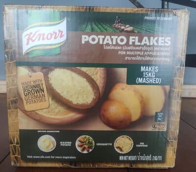Potato flakes