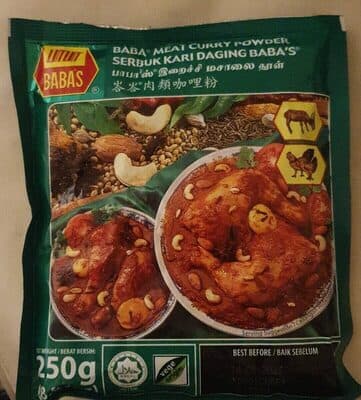 Baba's Meat Curry Powder