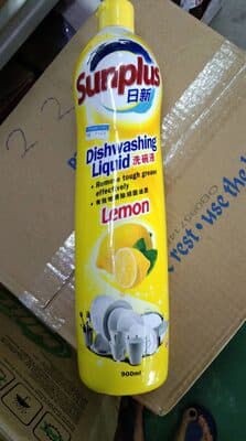 Sunplus dishwashing liquid lemon