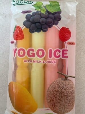 Yogo Ice with Milk & Juice