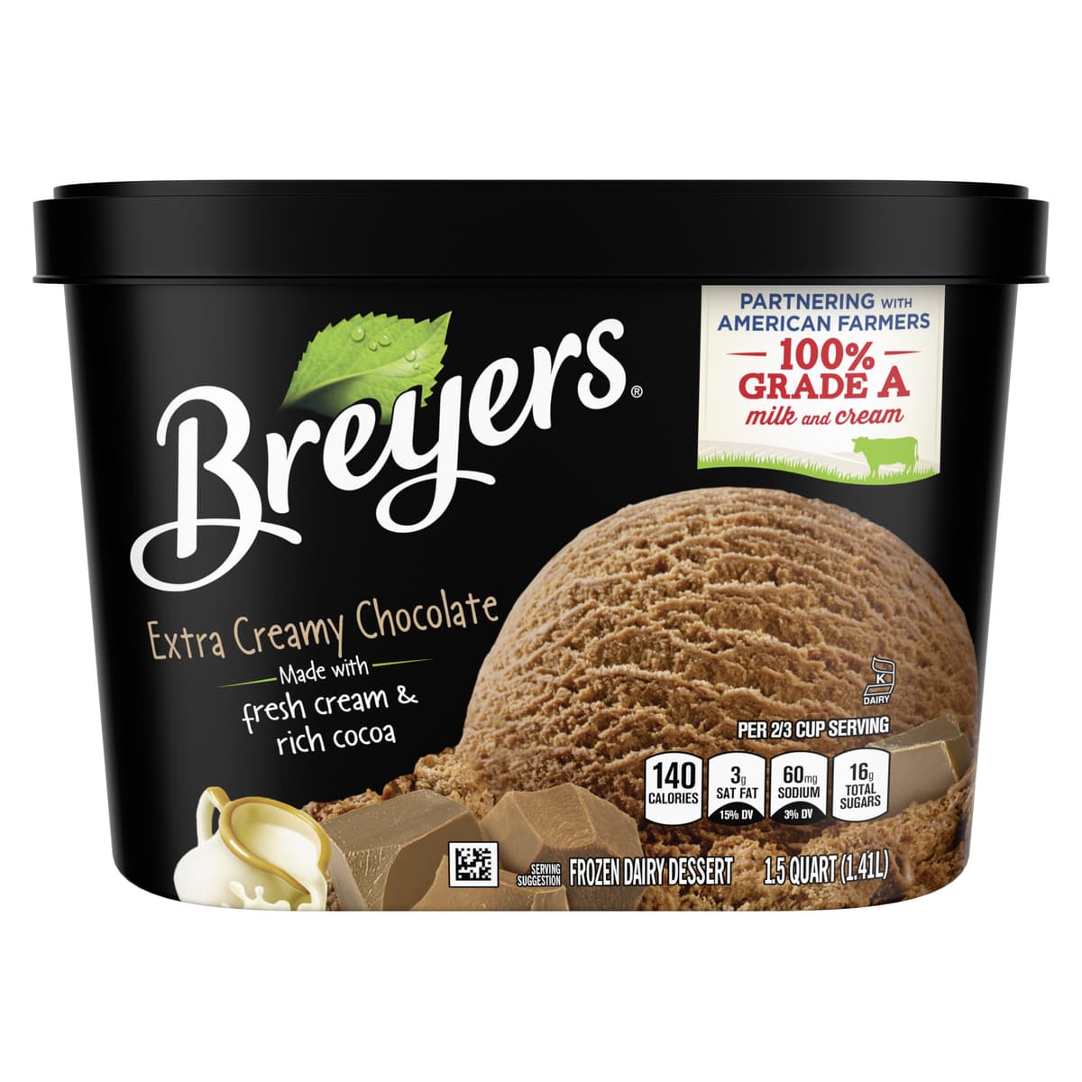 Extra Creamy Chocolate Frozen Dairy Dessert