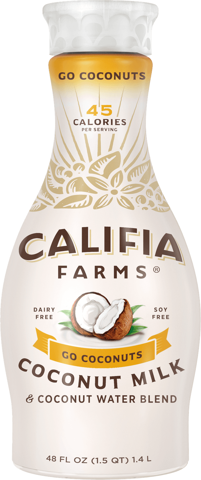 COCONUT MILK & COCONUT WATER BLEND, GO COCONUTS
