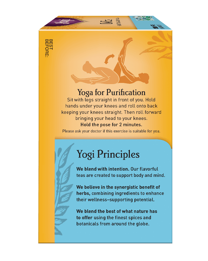 Yogi Caffeine Free Detox Tea Bags Herbal Supplement