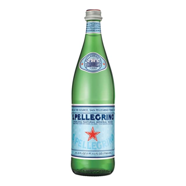SPARKLING NATURAL MINERAL WATER WITH NATURAL CO2 ADDED