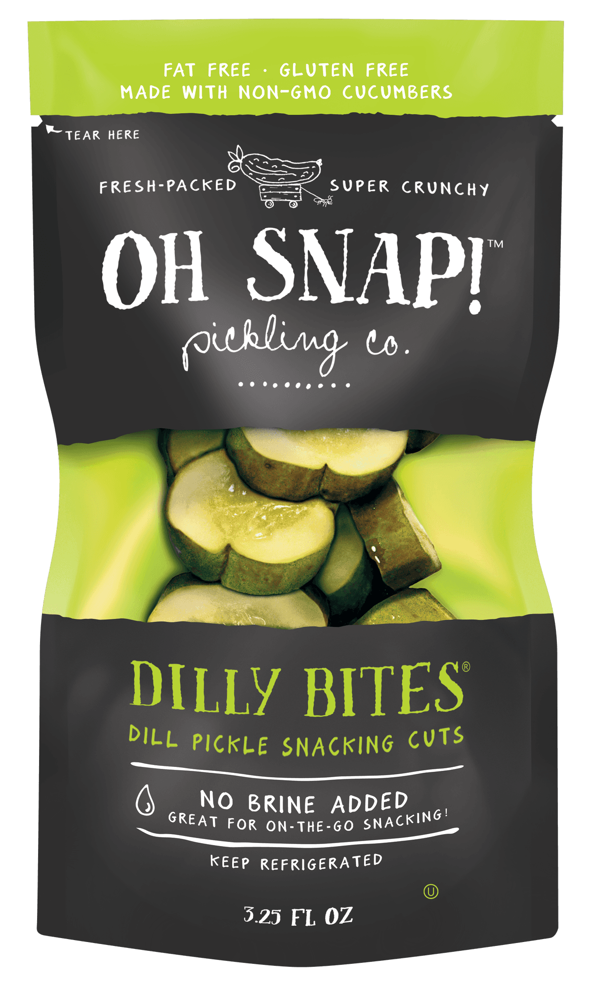 Dilly Bites Fresh Dill Pickle Snacking Cuts