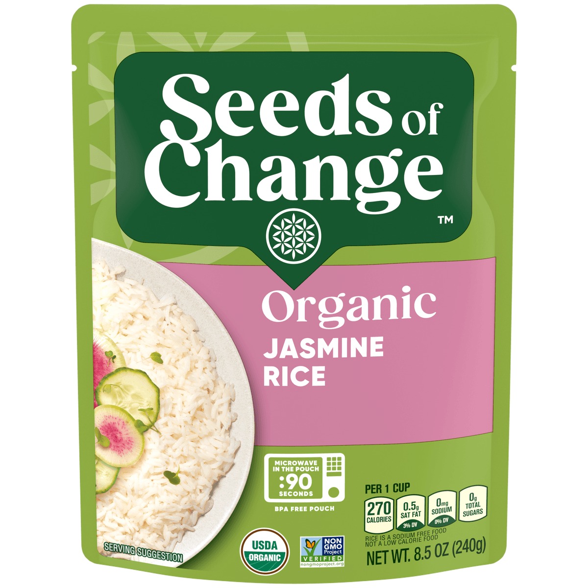 Organic Aromatic Jasmine Rice