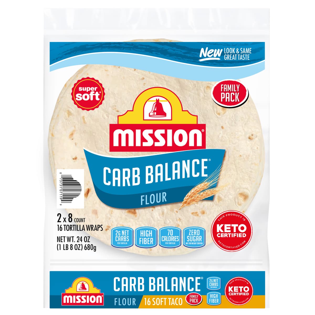 CARB BALANCE FLOUR TORTILLAS